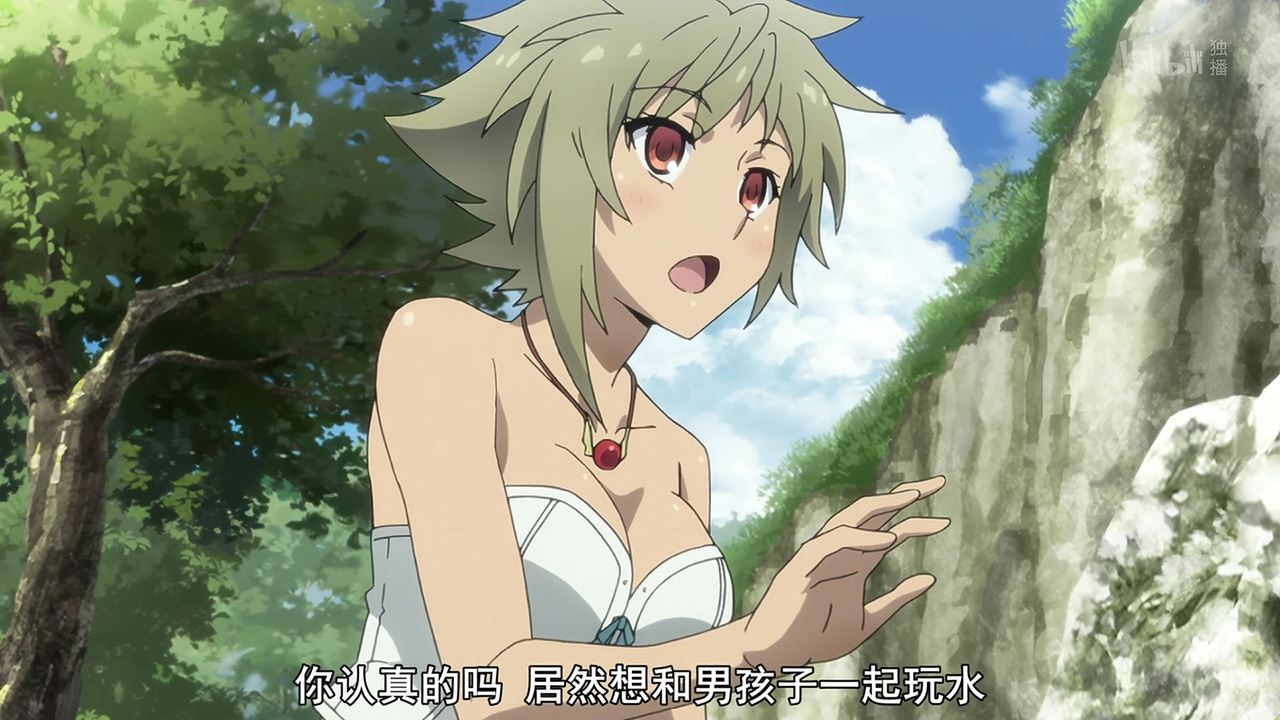 你是认真的吗 居然想和男孩子一起玩水