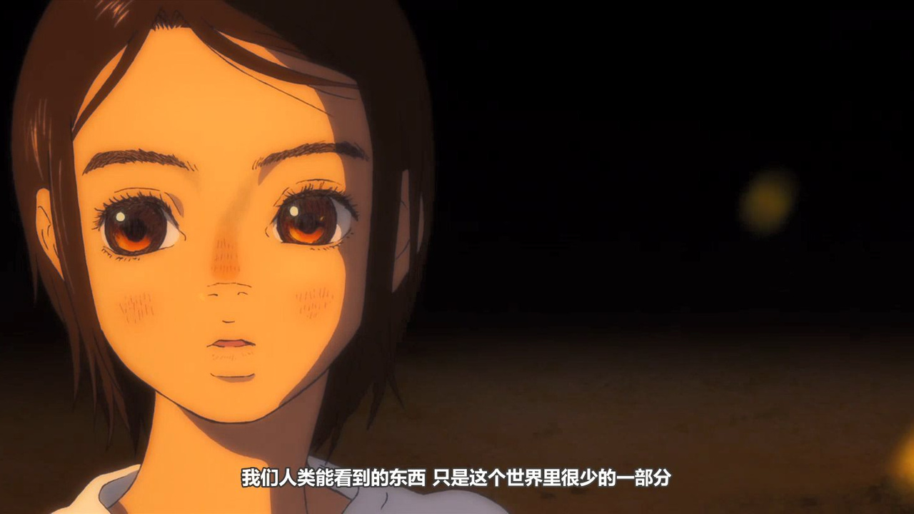 我们人类能看到的东西 只是这个世界里很少的一部分
