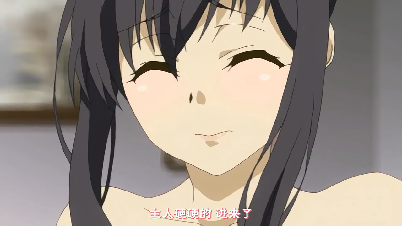 主人硬硬的 进来了