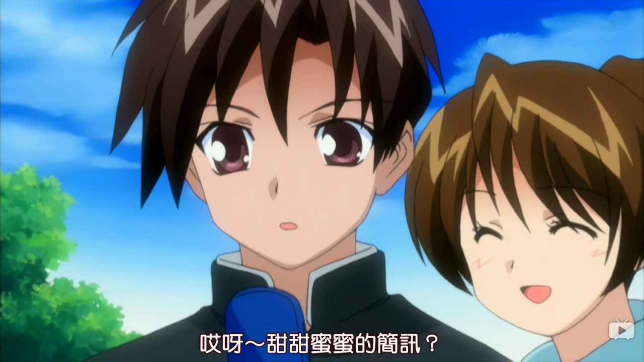哎呀~甜甜蜜蜜的简讯？