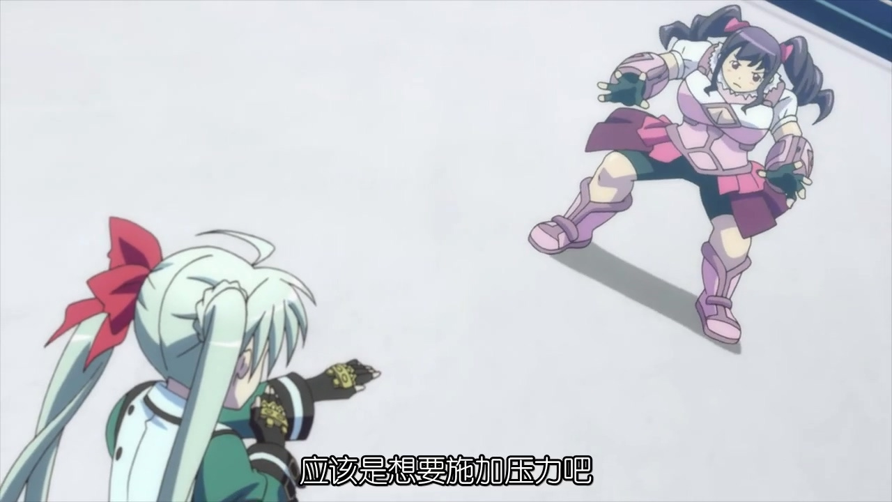 应该是想要施加压力吧