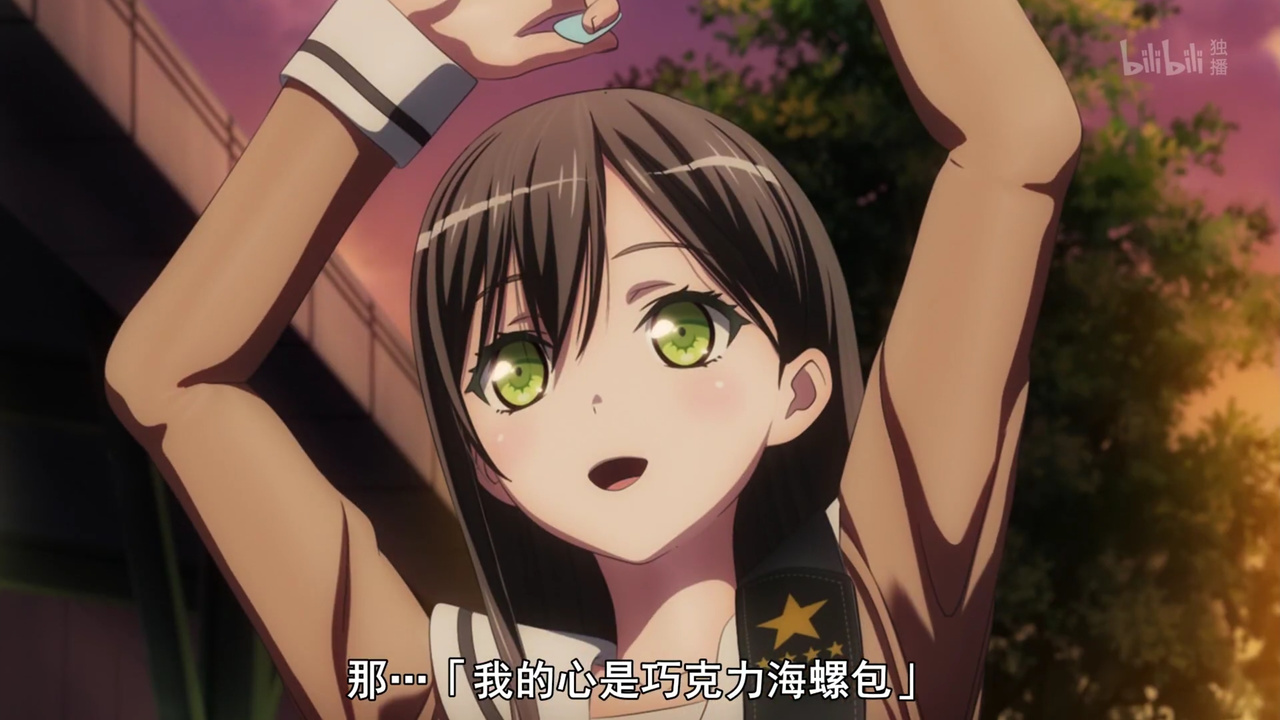 我的心就是巧克力螺旋包