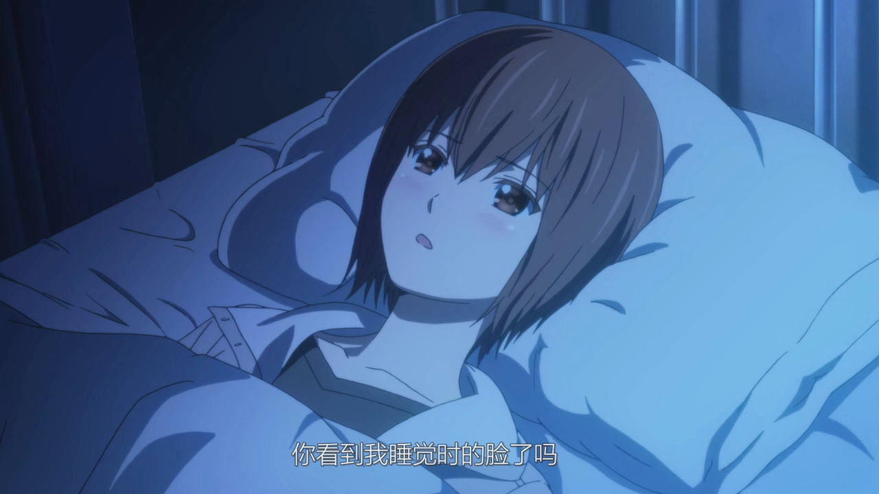 你看到我睡觉时的脸了吗