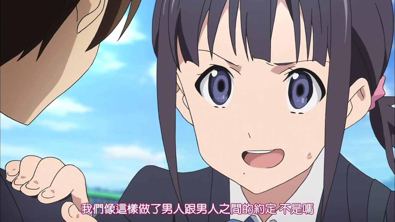 我们像这样做了男人跟男人之间的约定 不是吗