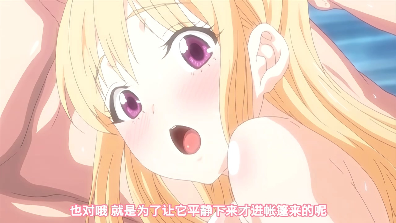 也对哦 就是为了让它平静下来才进帐篷来的呢