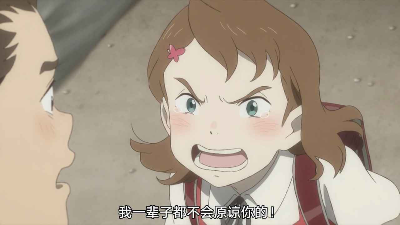 我一辈子都不会原谅你的！