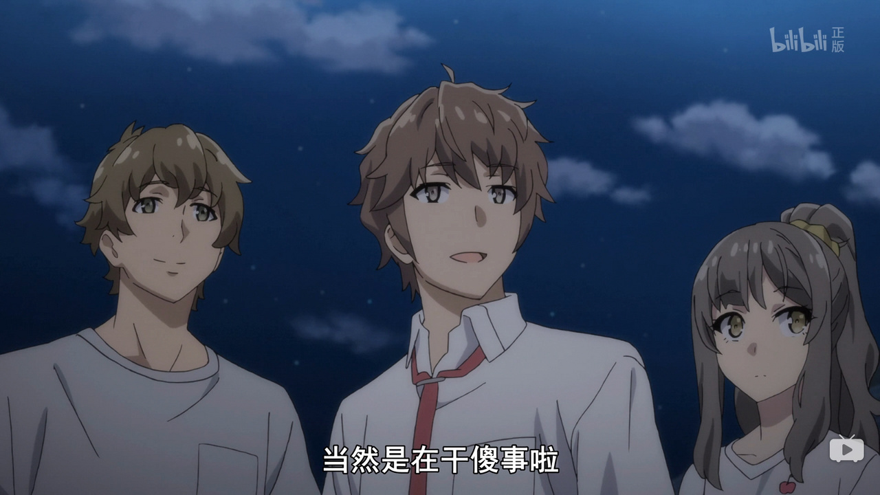 当然是在干傻事啦