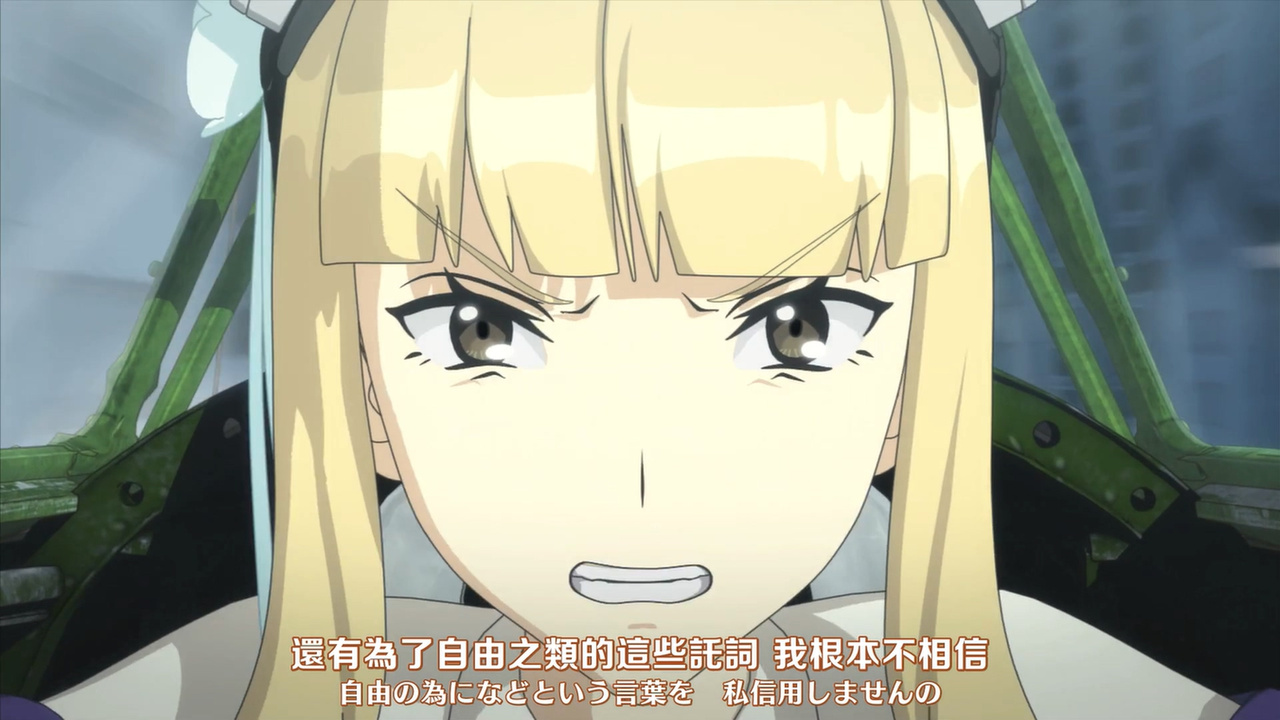 还有为了自由之类的这些托词 我根本不相信