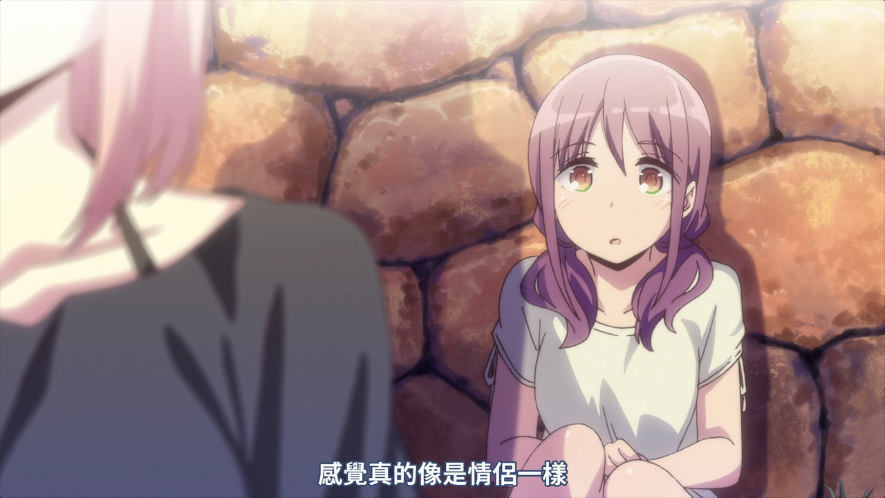 感觉真的像是情侣一样