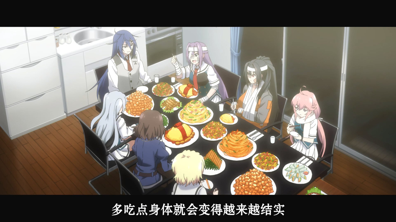 多吃点身体就会变得越来越结实