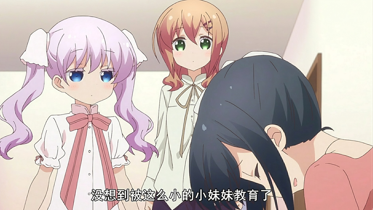 没想到被这么小的小妹妹教育了